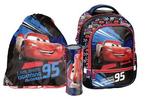 Školský set Cars Lightning McQueen 3dielny-1