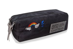 Školský set Hippie sparkling badges black-6