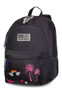 Školský set Hippie sparkling badges black-2