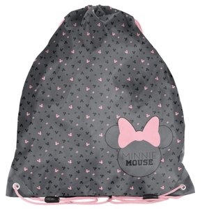 Školský set Minnie Mouse šedo-ružový, 3dielny s batohom-6
