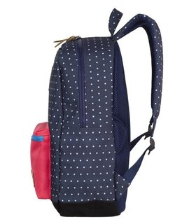 Voľnočasový batoh Grasp Navy blue dots-2
