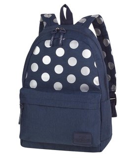 Voľnočasový batoh Street Silver dots/blue-1