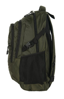 Školský batoh 22-30060ZI tmavo zelený-3