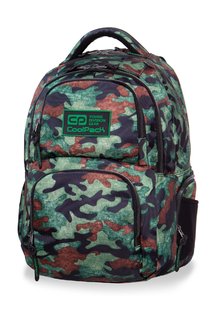 Školský batoh Aero Camo Fusion zelený-1