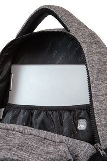 Školský batoh Aero Melange šedivý-4