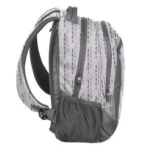 Školský batoh Arrows svetlo šedý, väčší-2
