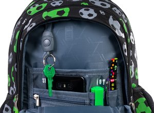 Školský batoh Ball zelený-5