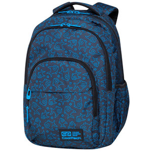 Školský batoh Basic Plus fishbones-1