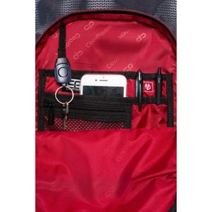 Školský batoh Basic plus Misty red-4