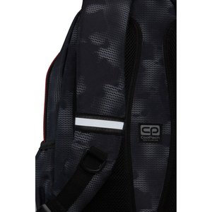 Školský batoh Basic plus Misty red-6