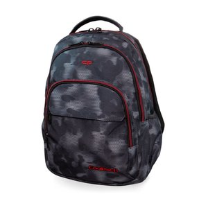 Školský batoh Basic plus Misty red-1