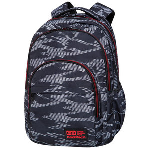 Školský batoh Basic Plus Topo red-1