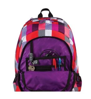 Školský batoh Basic Snow Hills-3