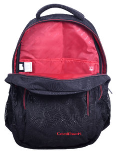 Školský batoh Basic Topography Red-5