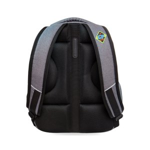 Školský batoh Bentley New badges grey-3