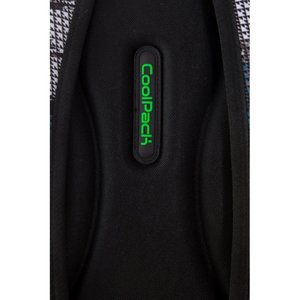 Školský batoh Bentley sivý/zelený-7