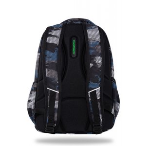 Školský batoh Bentley sivý/zelený-3