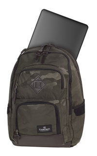 Školský batoh Camo olivový-2