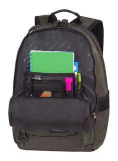 Školský batoh Camo olivový-3