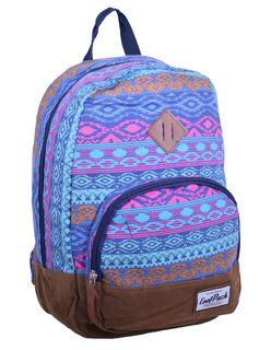 Školský batoh Classic Blue Tribal-1