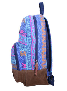 Školský batoh Classic Blue Tribal-4