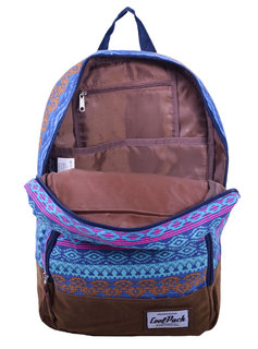 Školský batoh Classic Blue Tribal-5