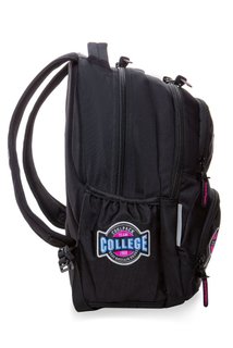 Školský batoh Dart Badges black-2