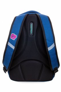 Školský batoh Dart Badges blue-2