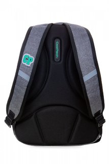 Školský batoh Dart Badges grey-2