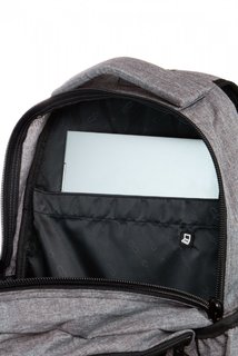 Školský batoh Dart Badges grey-3