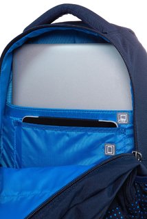 Školský batoh Dart II Dots blue navy-4