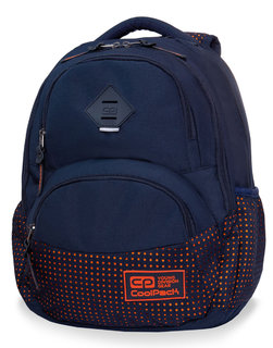 Školský batoh Dart II dots oranžovo/modrý-1
