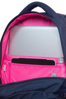 Školský batoh Dart II Dots pink navy-4
