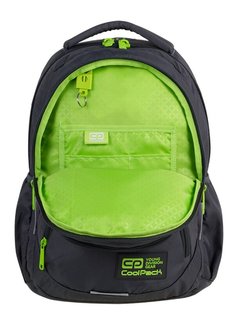 Školský batoh Dart XL grey/lemon-2