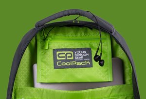 Školský batoh Dart XL grey/lemon-5