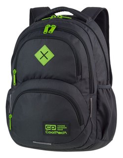 Školský batoh Dart XL grey/lemon-1