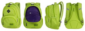 Školský batoh Dart XL lemon/violet-6