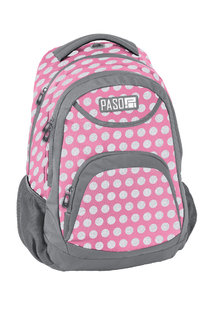 Školský batoh Dots ružový-1