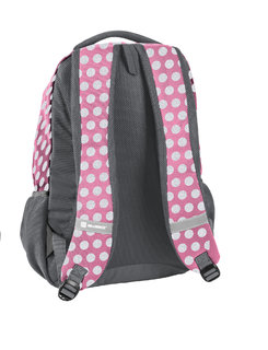 Školský batoh Dots ružový-3