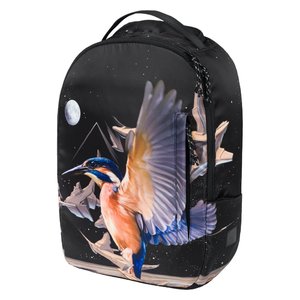 Školský batoh eARTh - Kingfisher by Caer8th-1