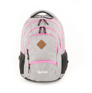 Školský batoh Grand Grey pink-2