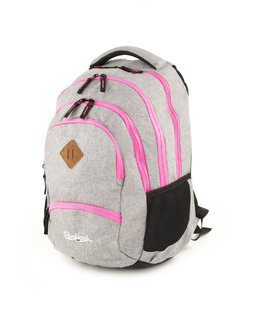 Školský batoh Grand Grey pink-1