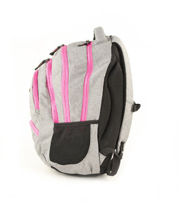 Školský batoh Grand Grey pink-3