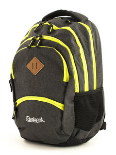 Školský batoh Grand Midnight Black Fluo-1