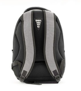 Školský batoh Grand svetlo šedý-3