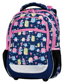 Školský batoh Happy monsters-1