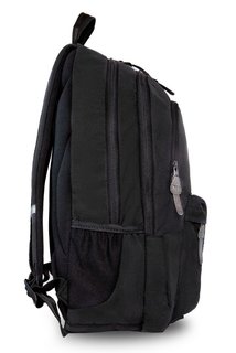 Školský batoh Hippie Sparkling badges black-2