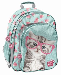 Školský batoh Mačka melón-1