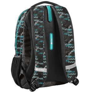 Školský batoh Maui and sons čierno-zelený-3