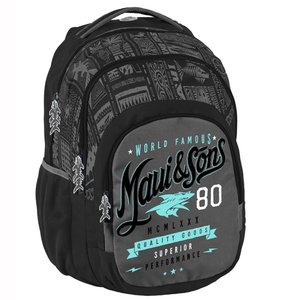 Školský batoh Maui and sons čierny-1